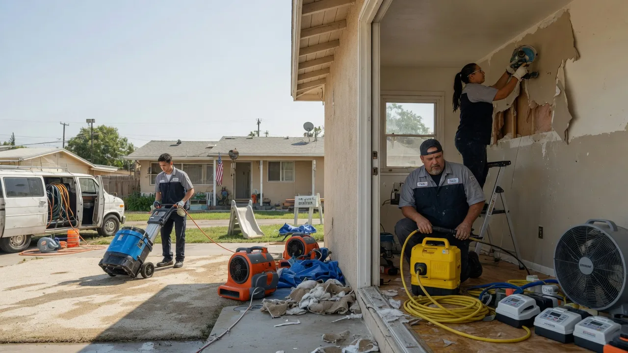Water Damage Restoration in Texola, OK near me
